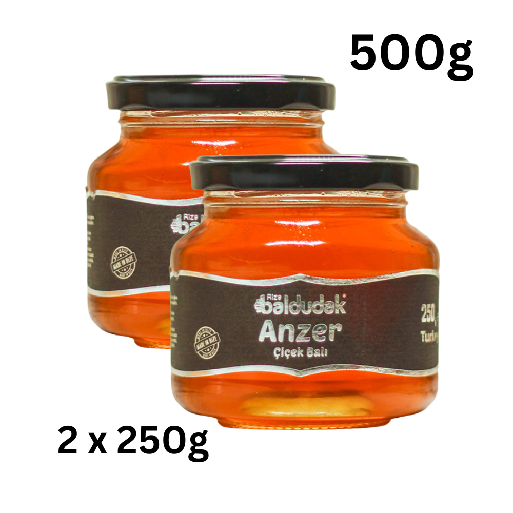 Baldudak Anzer-Honig im Glas – hochwertiger Blütenhonig zur Stärkung des Immunsystems und Förderung der Verdauung online kaufen